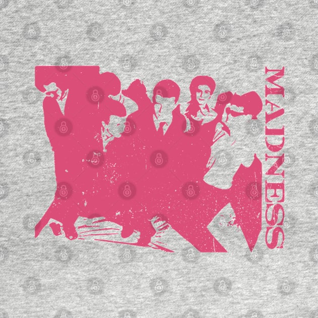 Madness - Silhouette Retro Pink by Skate Merch